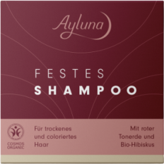 Ayluna tuhý šampón pre suché a farbené vlasy s extraktom z Bio ibišteka 60 g