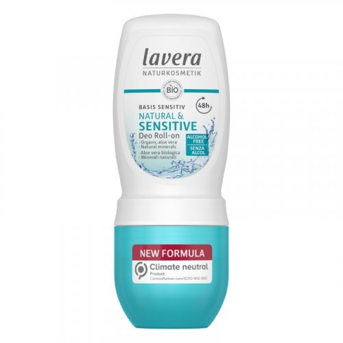 Lavera Basis Sensitiv kuličkový deodorant roll on 50 ml