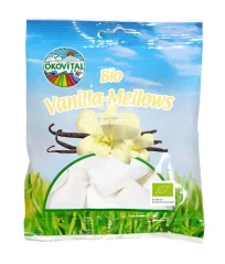Oekovital Bio vanilkové želé marshmellows cukríky Vanilla Mellows 80 g