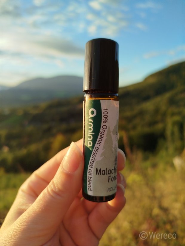 ARMINA Malachite forest Organic Roll-On Blend Bio zmes esenciálnych olejov v roll-one 10 ml