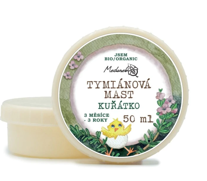 Medarek Tymianová masť Kuriatko Medarek Tymianová masť Kuriatko