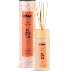 Sodasan Bio Raumduft  FLOWER difuzér s tyčinkami 200 ml