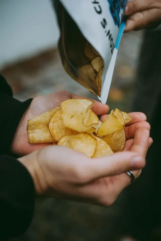 Pufston's chipsy na hovězím loji solené 80g