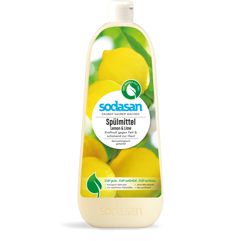 Sodasan tekutý prostředek na nádobí citron