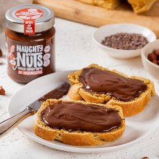 Naughty Nuts Bio Lieskovoorieškové maslo s kakaom Choco Crush, 250g