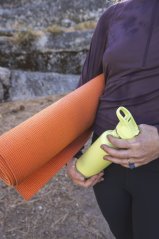 Klean Kanteen Nerezová fľaša Classic 27oz (w/Flip Seal Sport Cap) - shadow lime 800 ml