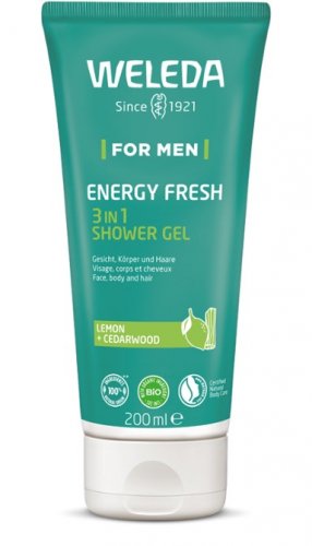 Weleda Sprchový gel Men Energy Fresh 200 ml