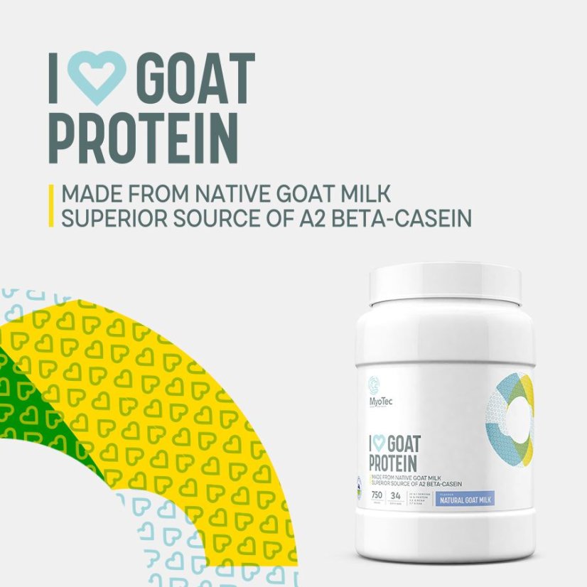 MyoTec I Love Goat kozí protein 750g Natural
