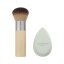 Eco Tools Sada štetca a hubky na make-up Blend + Blur Duo