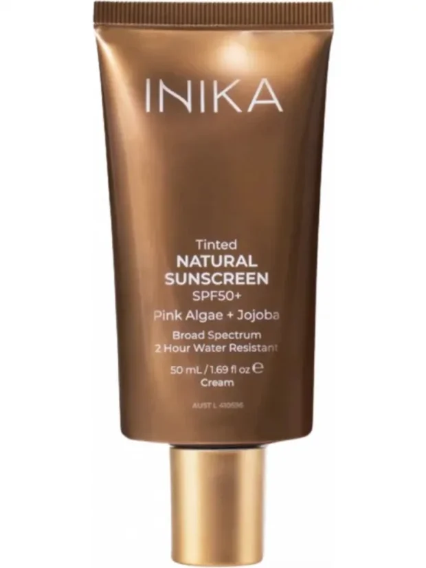 Inika Organic Prírodný tónovaný opaľovací krém SPF 50+ 50 ml