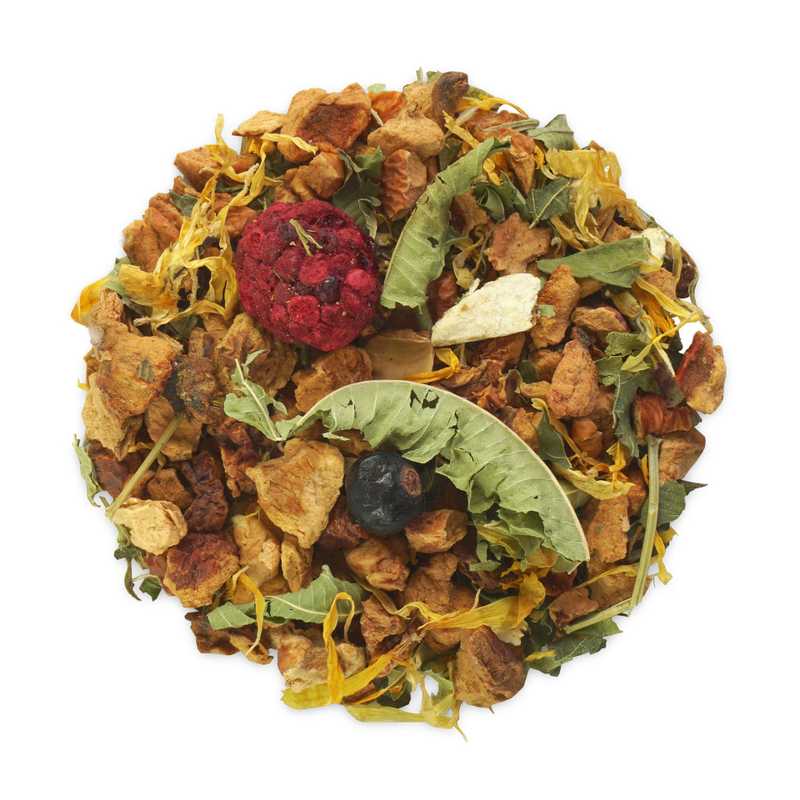Alveus Bio prémiová čajová směs rooibos a ovoce Jelly Berry  v dóze 150g