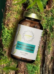 Puravia labs Liposomální vitamín D3+K2+magnesium vegan, 30 kapslí