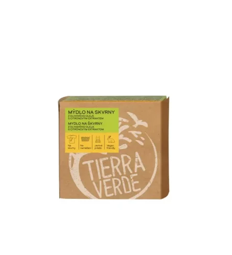 Tierra verde Olivové mýdlo s citronovým extraktem na skvrny 200g