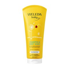 Weleda Měsíčkový dětský vlasový a tělový šampon 200 ml