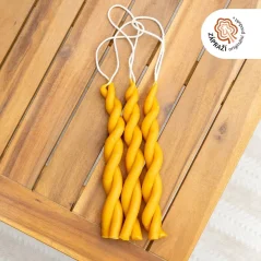 Tvoje svíčka Zapletené svíčky ze včelího vosku